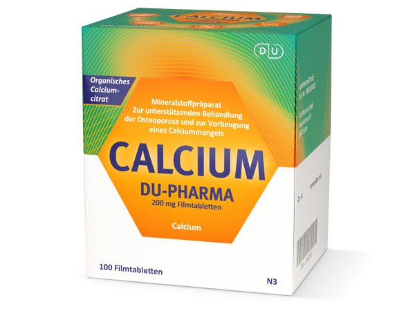 CALCIUM DU-Pharma 200 mg Filmtabletten