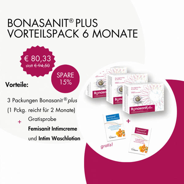 Bonasanit®plus Vorteilspack 6 Monate