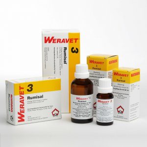 Weravet Rumisal – homöopathisches Tierarzneimittel zur Unterstützung der Muskel- und Gelenkfunktion bei Tieren.