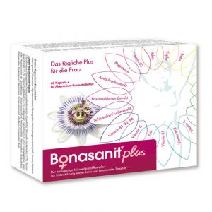 Bonasanit – Nahrungsergänzung zur Unterstützung des hormonellen Gleichgewichts und der Nervenfunktion.