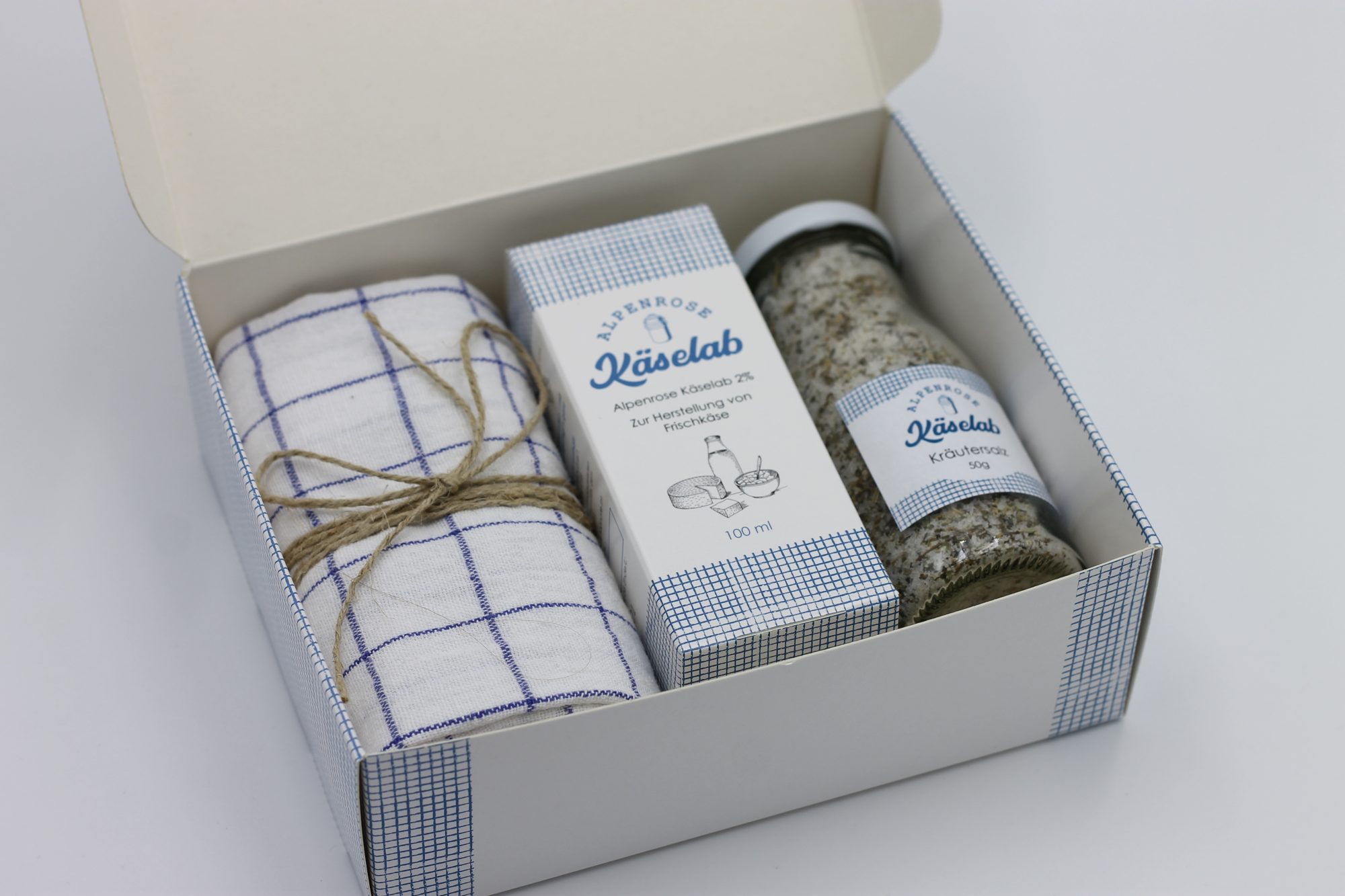 Alpenrose Käselab Startset groß– ideales Einsteigerpaket für die Käseherstellung zu Hause.