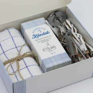 Alpenrose Käselab Startset groß– ideales Einsteigerpaket für die Käseherstellung zu Hause.